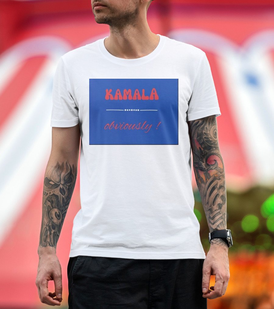 Kamala Obviously Election T-Shirt