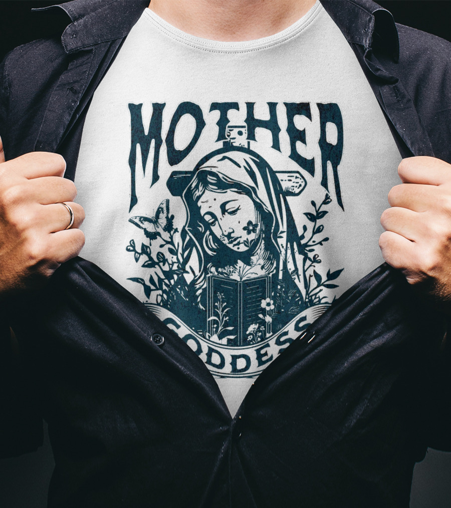 Mother Goddess Jesus God Divine Christ Love T-Shirt