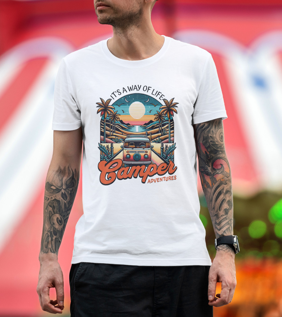It's a Way of Life Camper Adventures T-Shirt