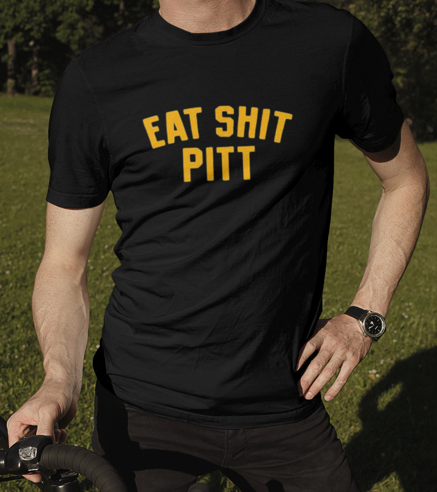 Pittsburgh Rivalry Spirit Eat Shit Pitt T-Shirt