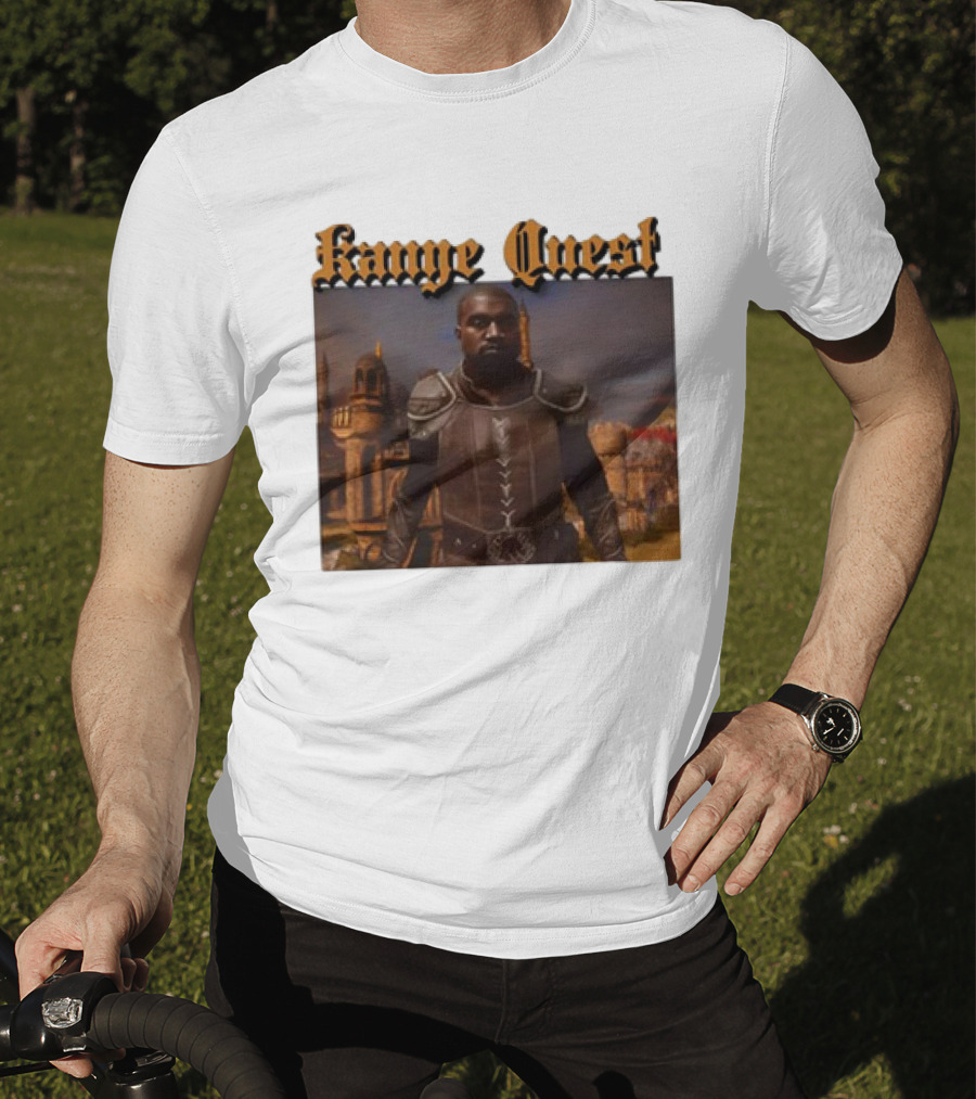 Kanye Quest Medieval Adventure Cleric In Armor T-Shirt