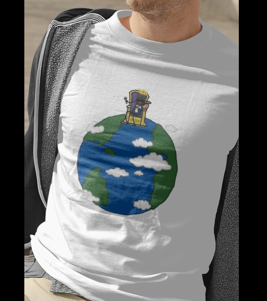 King Of The World James Throne On Earth T-Shirt