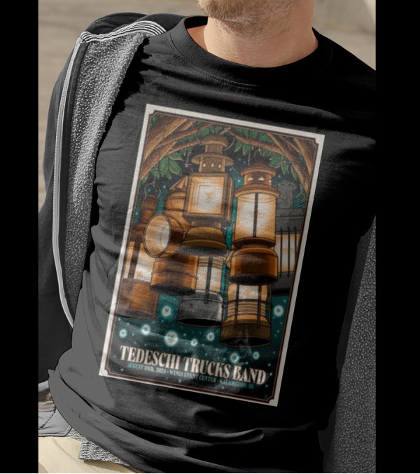 Tedeschi Trucks Band August 10th 2024 Wings Event Center Kalamazoo MI Lanterns T-Shirt