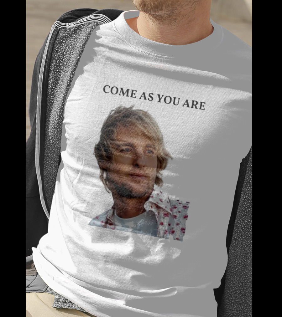 Come As You Are Owen Wilson Nirvana T-Shirt