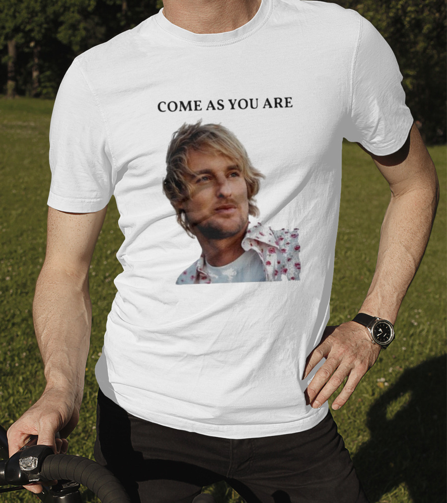 Come As You Are Owen Wilson Nirvana T-Shirt
