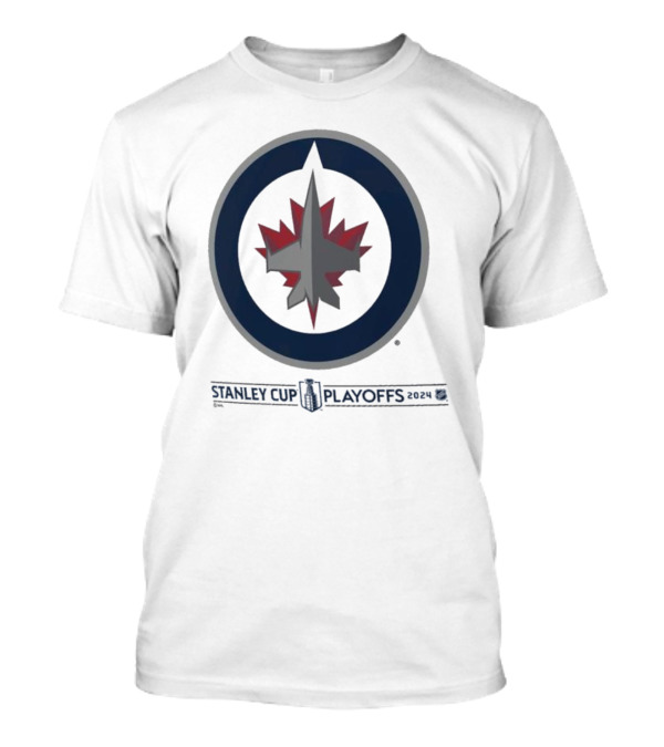 Winnipeg Jets Stanley Cup Playoffs 2024 Logo Jets Hockey T-Shirt