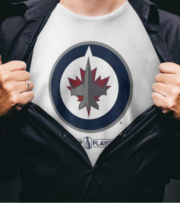 Winnipeg Jets Stanley Cup Playoffs 2024 Logo Jets Hockey T-Shirt