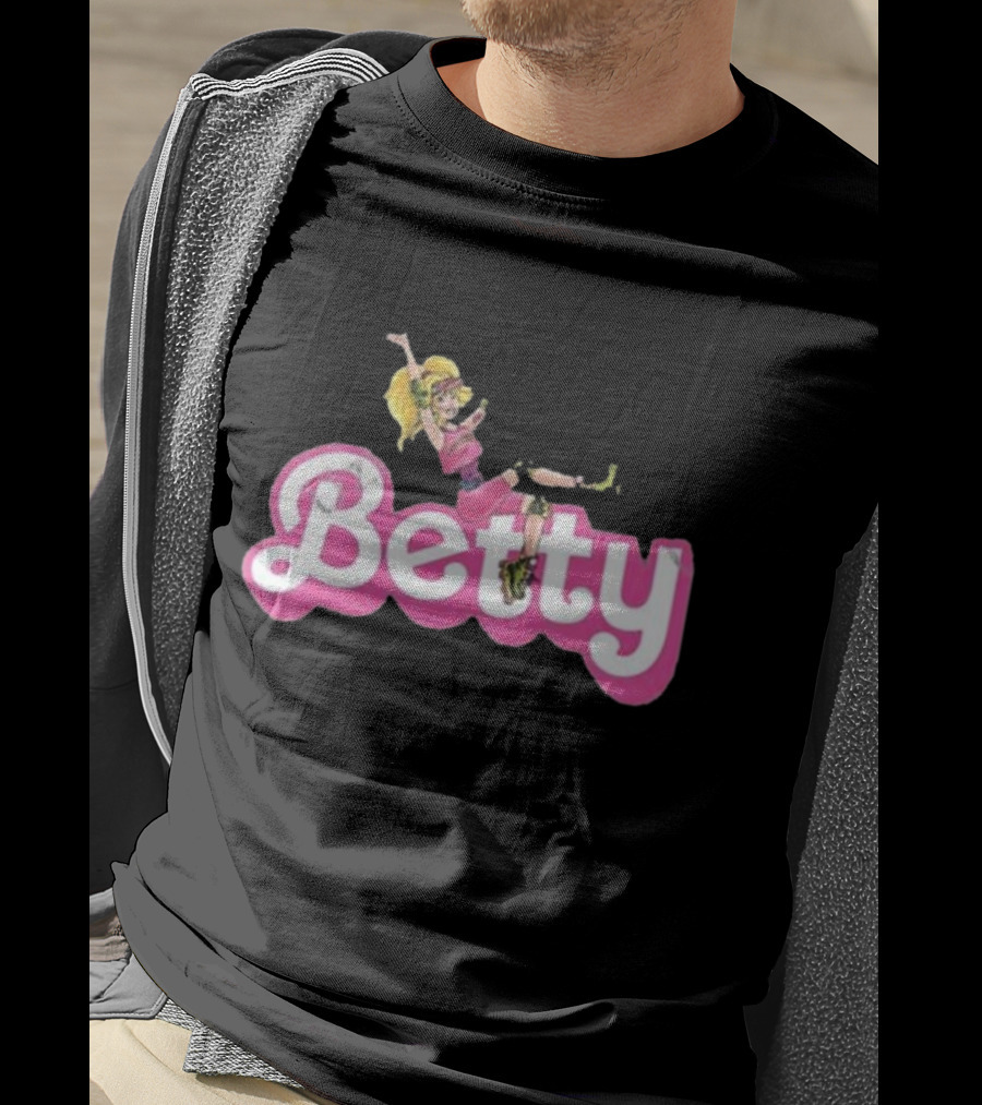 Betty Blonde Vintage Pink T-Shirt