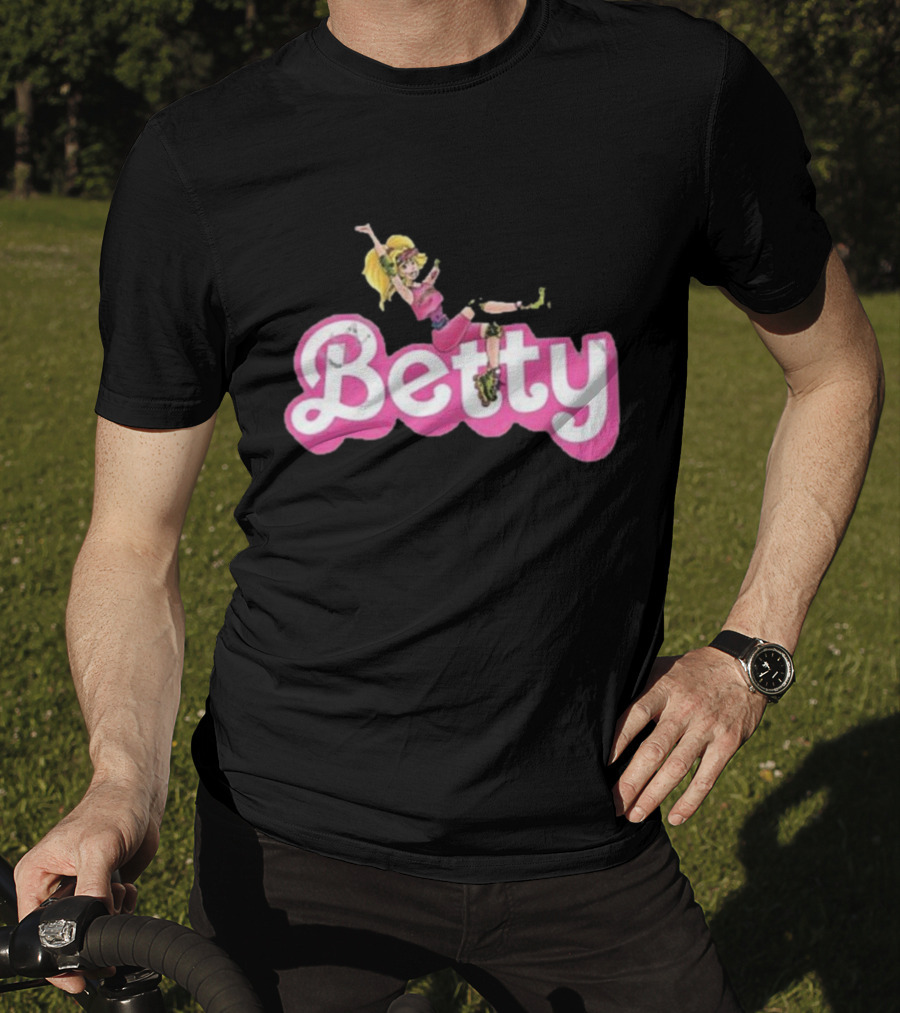 Betty Blonde Vintage Pink T-Shirt