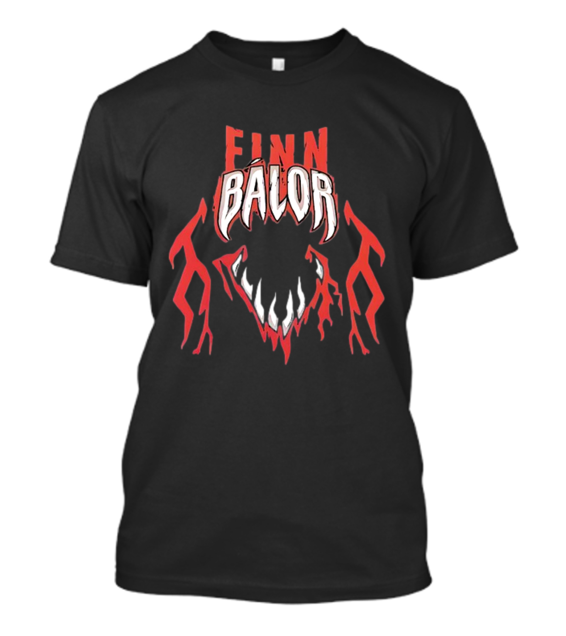 Finn Balor Demon King Jaws Teeth T-Shirt