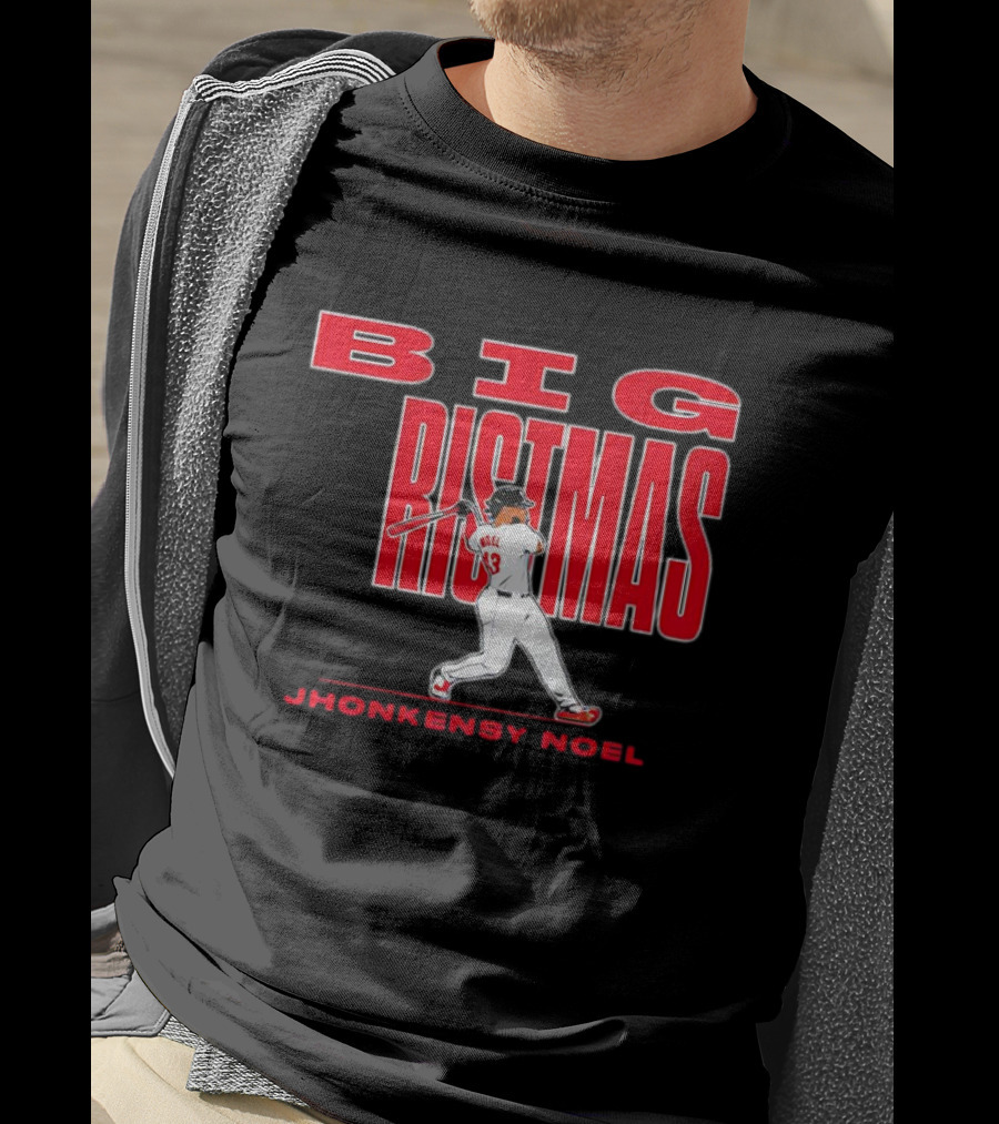 Jhonkensy Noel Cleveland Guardians Big Christmas Bigrismas T-Shirt