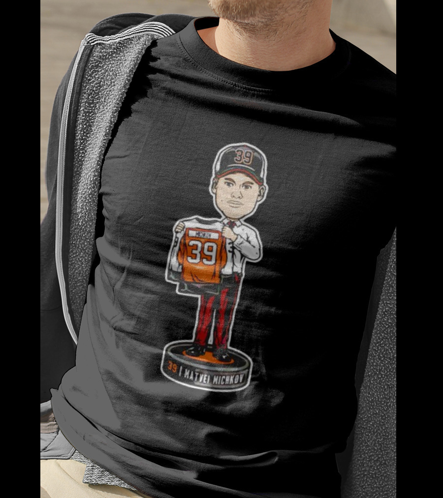 Matvei Michkov 39 Philadelphia Bobble Head Figurine T-Shirt
