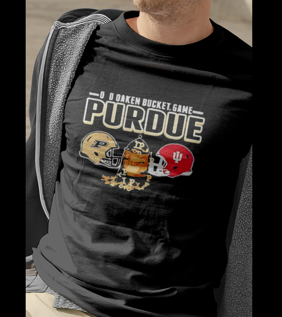 Old Oaken Bucket Game Purdue Boilermakers Indiana Hoosiers Football Rivalry T-Shirt