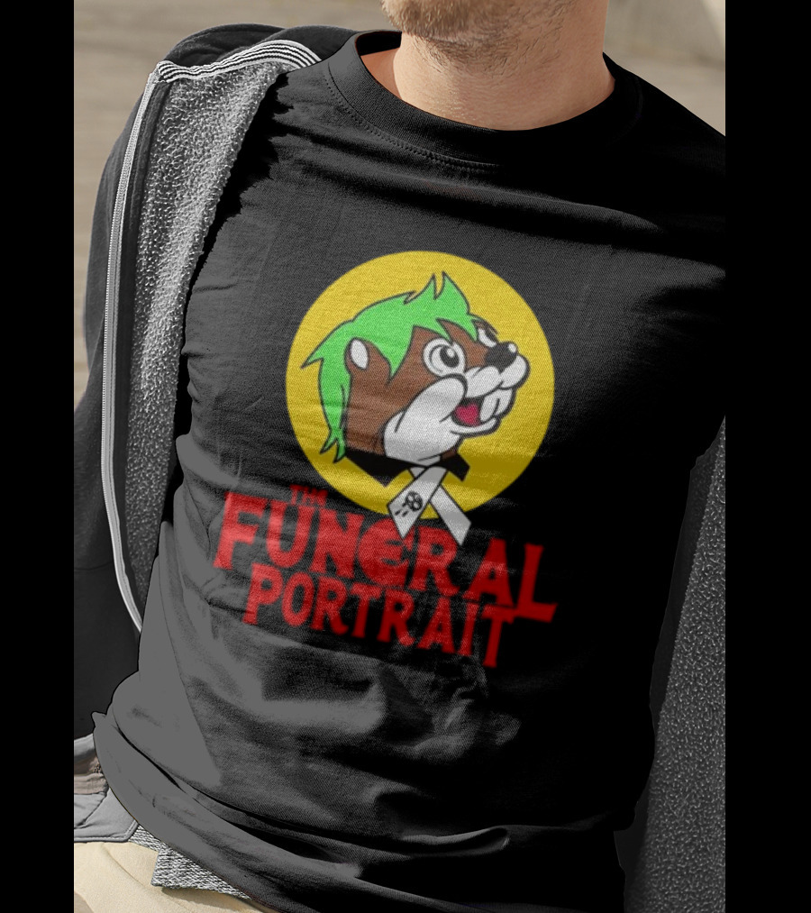 Buc-Ee’s The Funeral Portrait Skull Ribbon T-Shirt