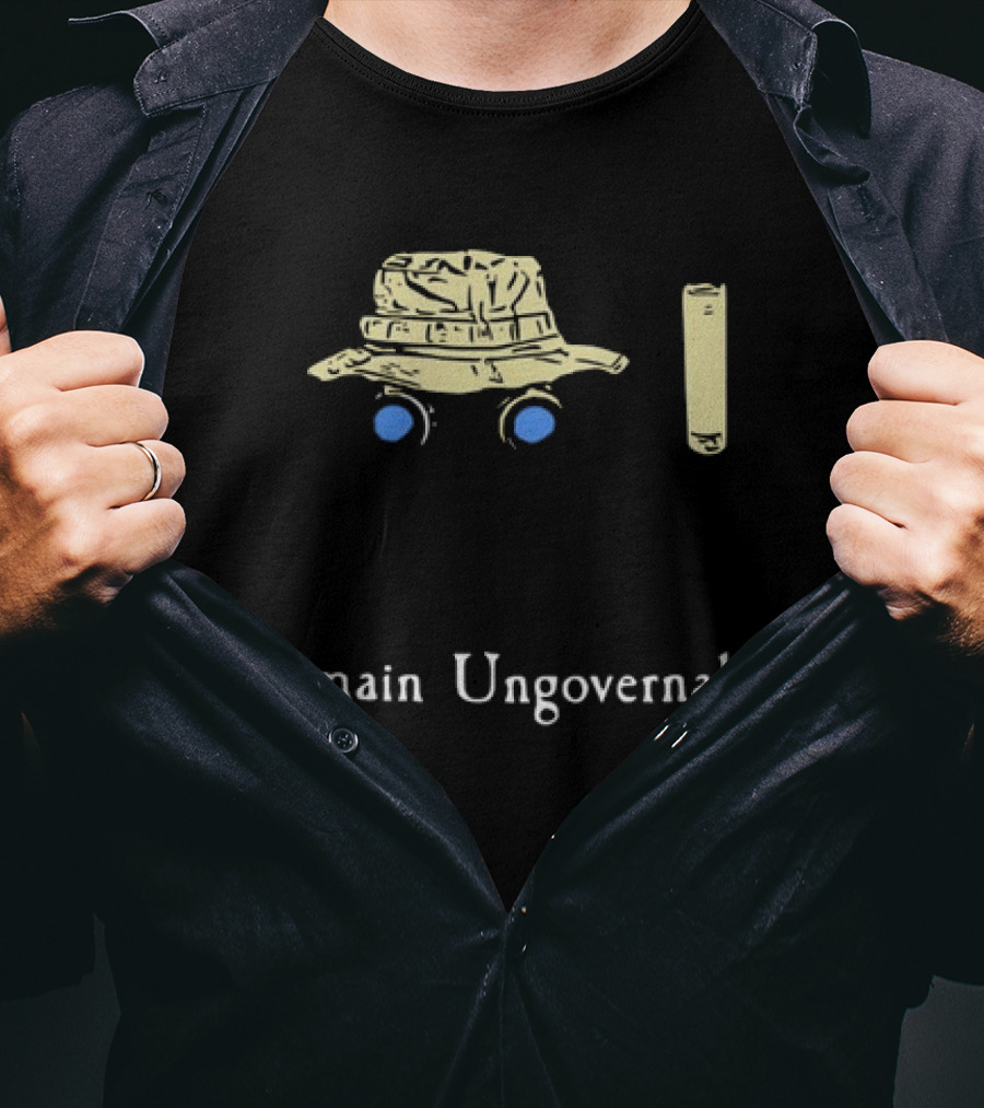 Remain Ungovernable Bucket Hat And Sunglasses T-Shirt