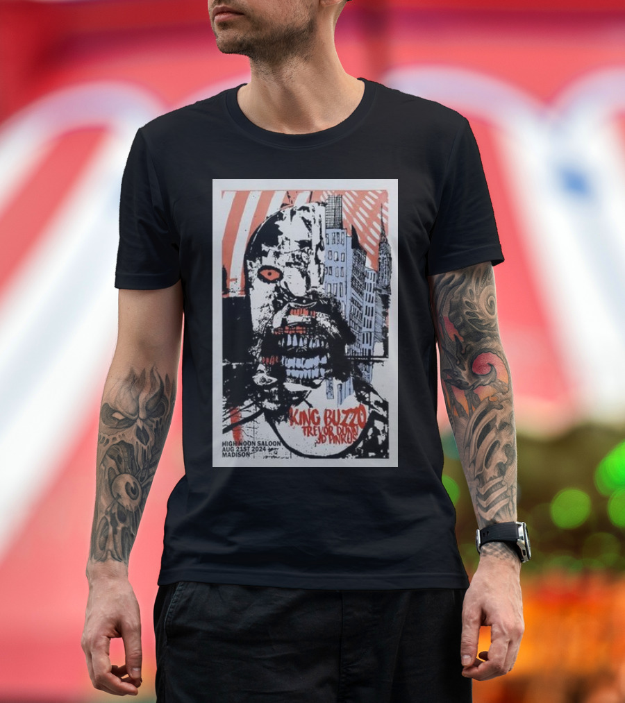 King Buzzo Trevor Dunn JD Pinkus Live at High Noon Saloon Madison August 21 2024 Urban T-Shirt