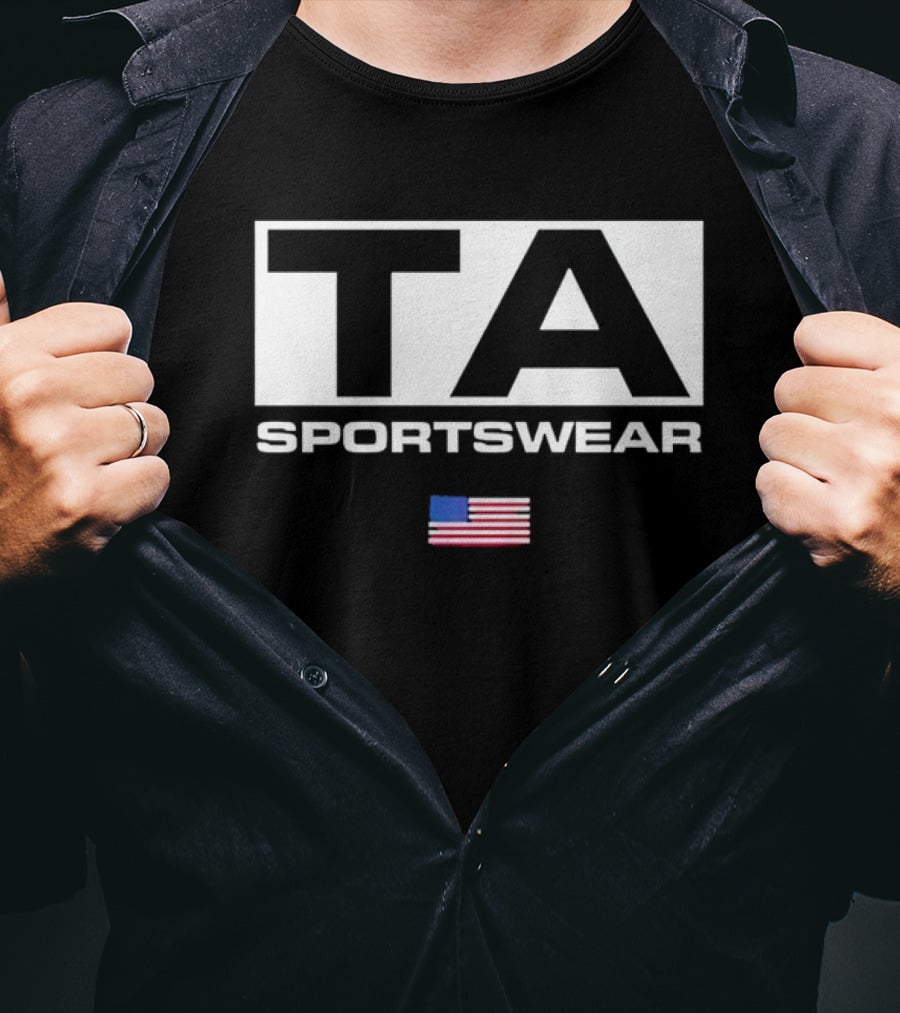 TA Sportswear American Flag T-Shirt