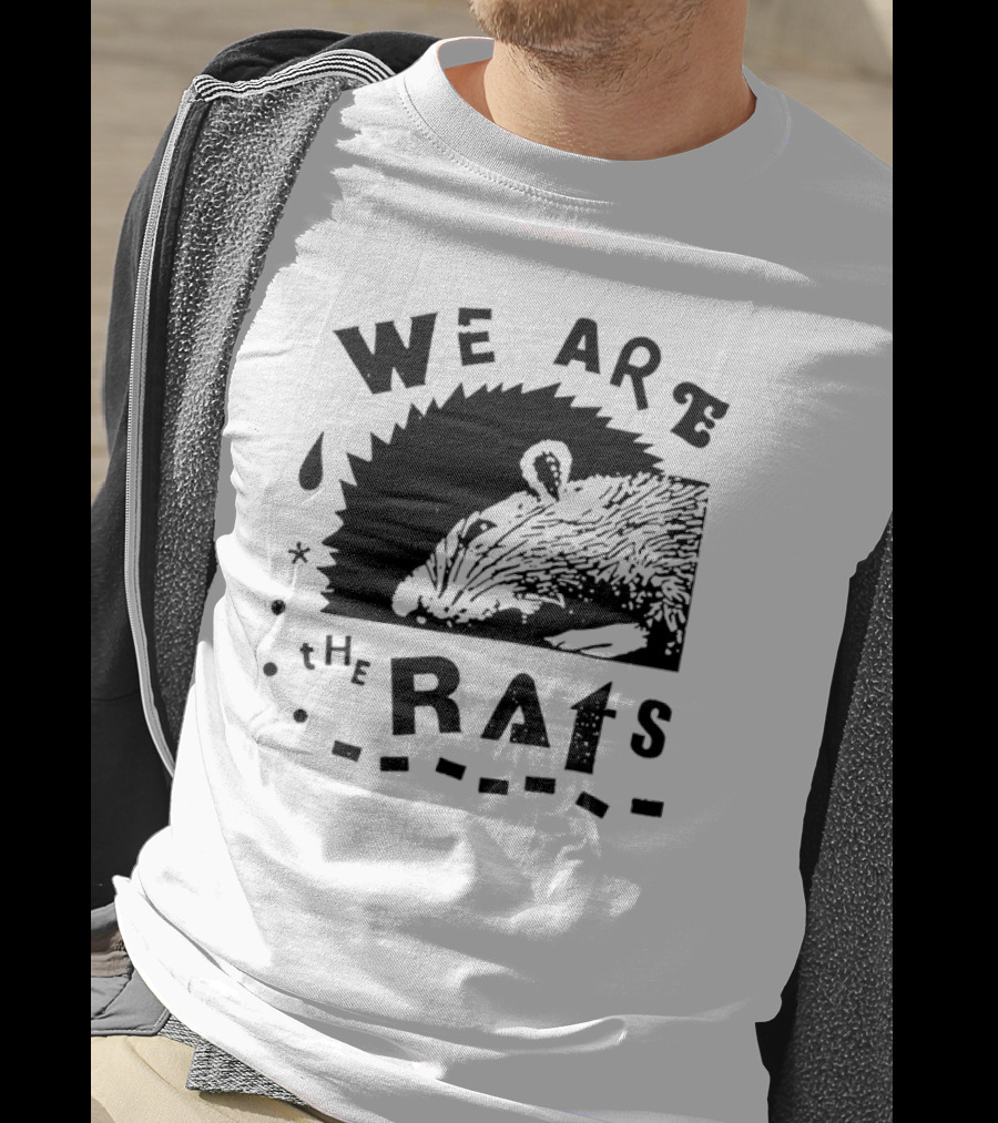 We Are The Rats Sleepy Rat Shadow T-Shirt