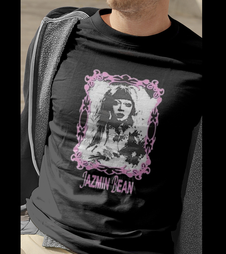 Jazmin Bean Merch Pink Gothic T-Shirt