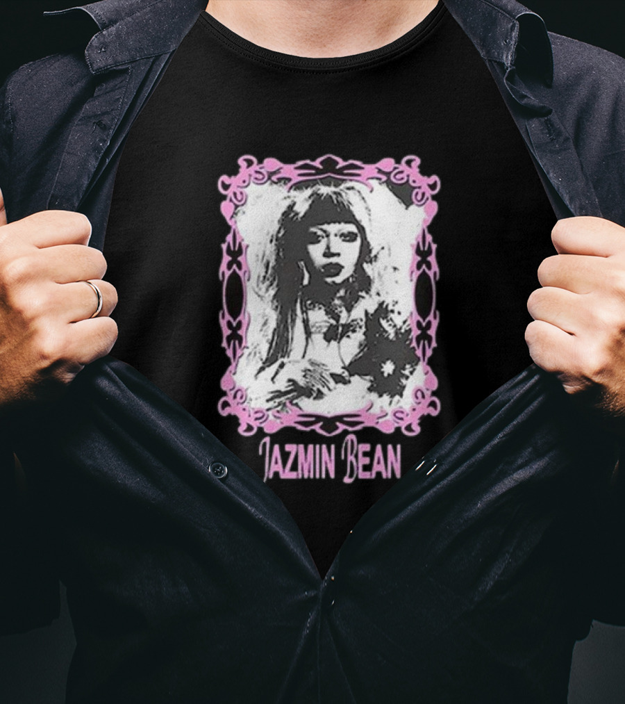 Jazmin Bean Merch Pink Gothic T-Shirt