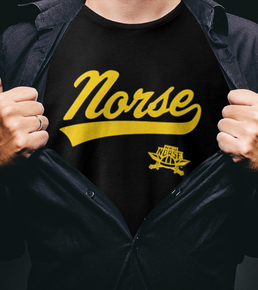 Norse NKU Norse Baseball Script T-Shirt