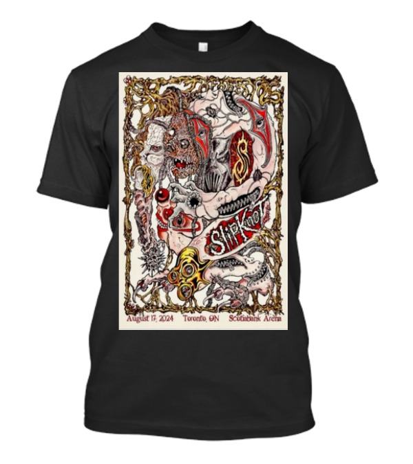 Slipknot Live In Toronto At Scotiabank Arena August 17 T-Shirt