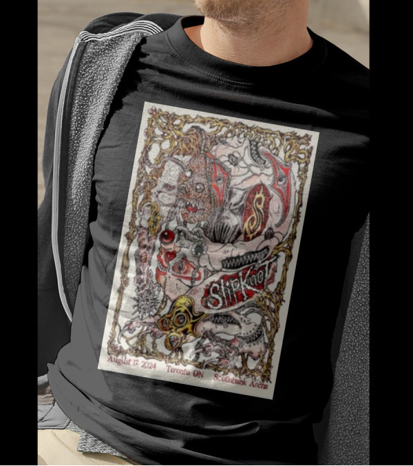 Slipknot Live In Toronto At Scotiabank Arena August 17 T-Shirt