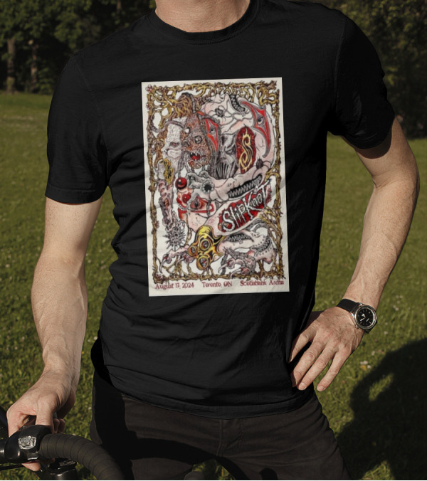Slipknot Live In Toronto At Scotiabank Arena August 17 T-Shirt