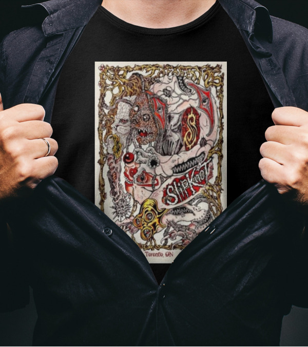 Slipknot Live In Toronto At Scotiabank Arena August 17 T-Shirt