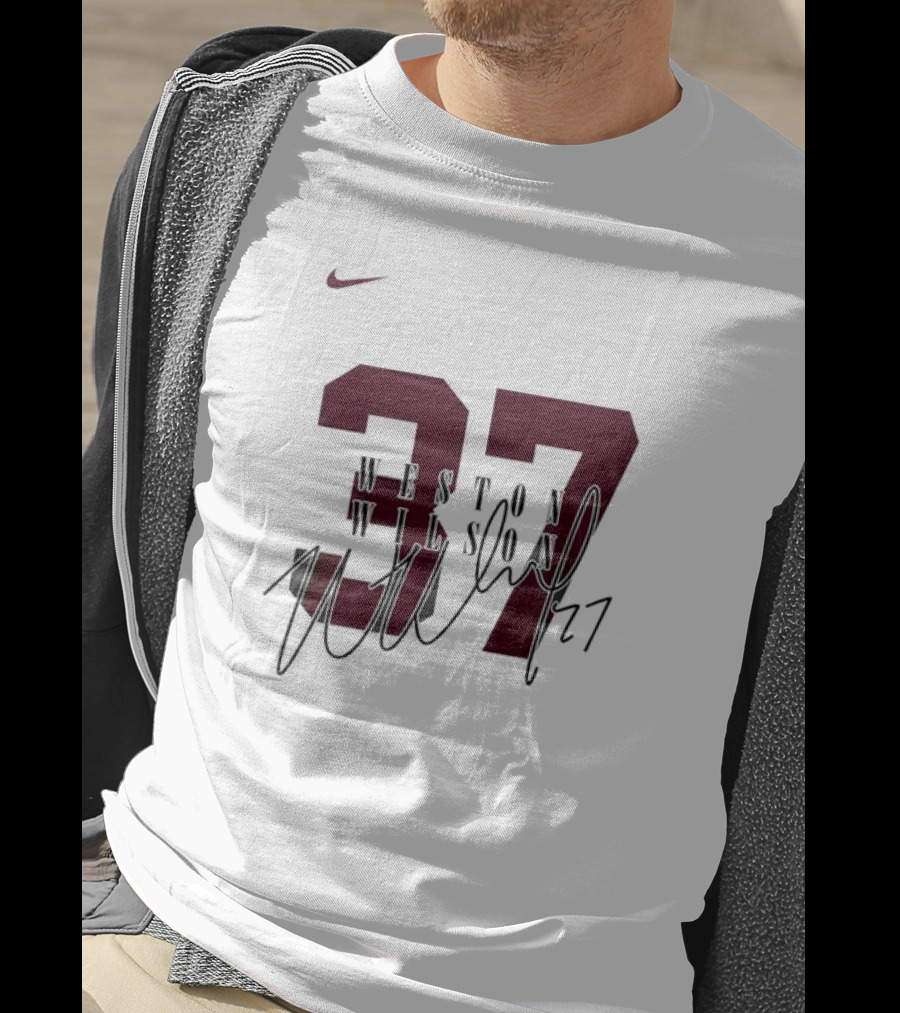 Weston Wilson 37 Phillies Signature T-Shirt