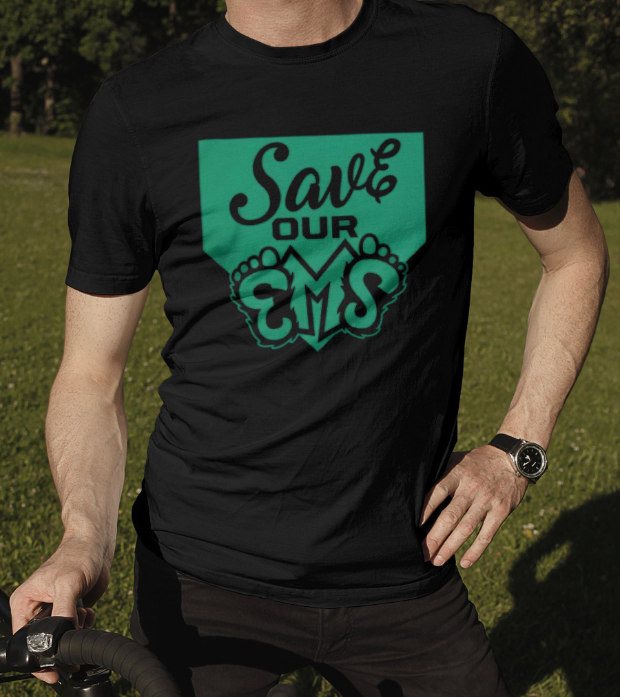 Eugene Emeralds Save Our Ems Team Spirit T-Shirt