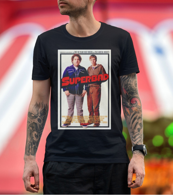 Premium T-Shirt: From the Guy Who Brought You the 40 Year Old Virgin and Talladega Nights Superbad August T-Shirt From the Guy Who Brought You the 40 Year Old Virgin and Talladega Nights Superbad August T-Shirt
