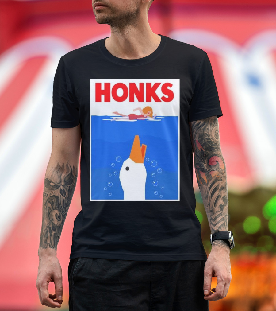 HONKS Goose Jaws T-Shirt