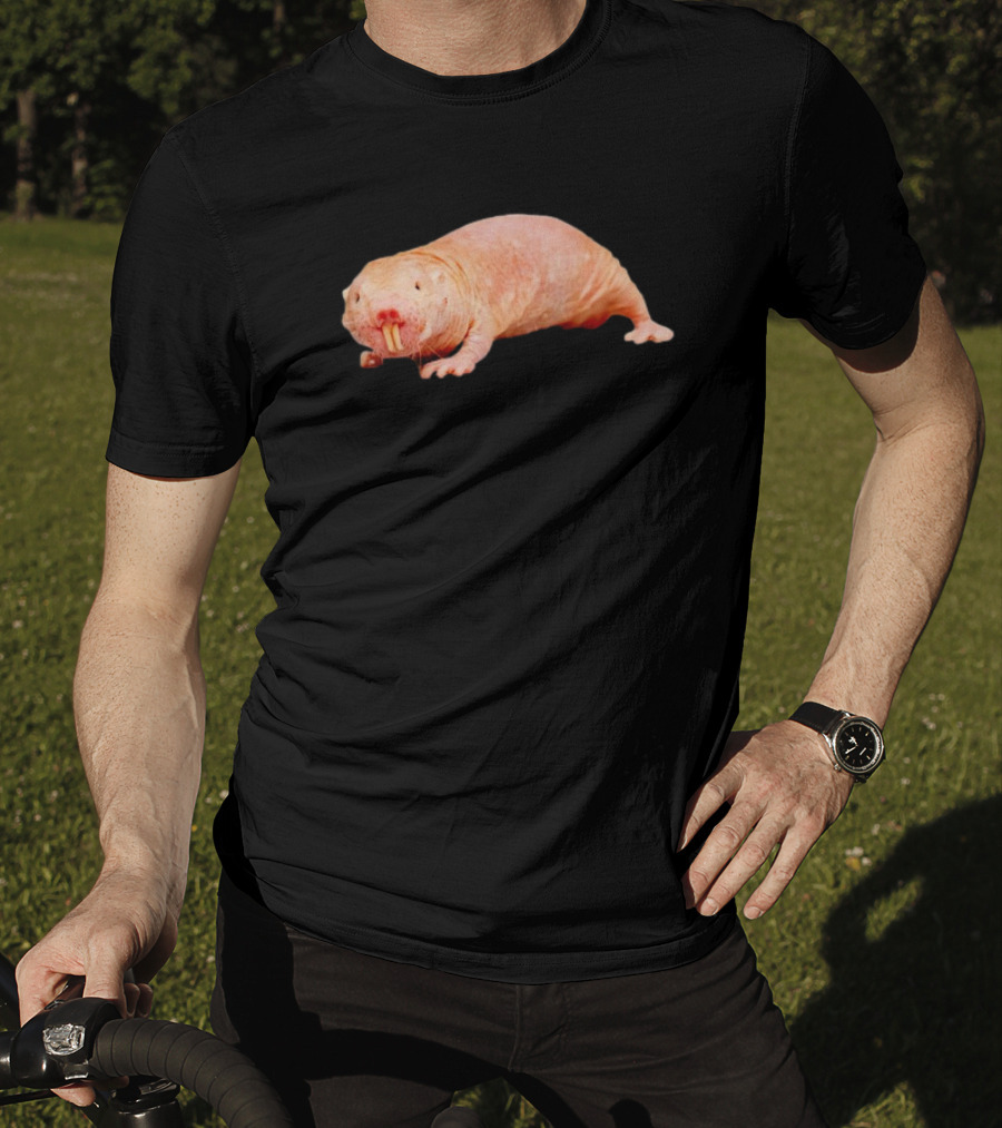 Naked Mole Rat Image On Clothing T-Shirt