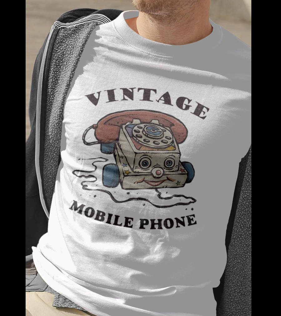 Vintage Chatter Telephone Mobile Phone Original T-Shirt