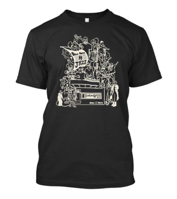Blue Note Jazz Musicians Montage BN Facade Event T-Shirt