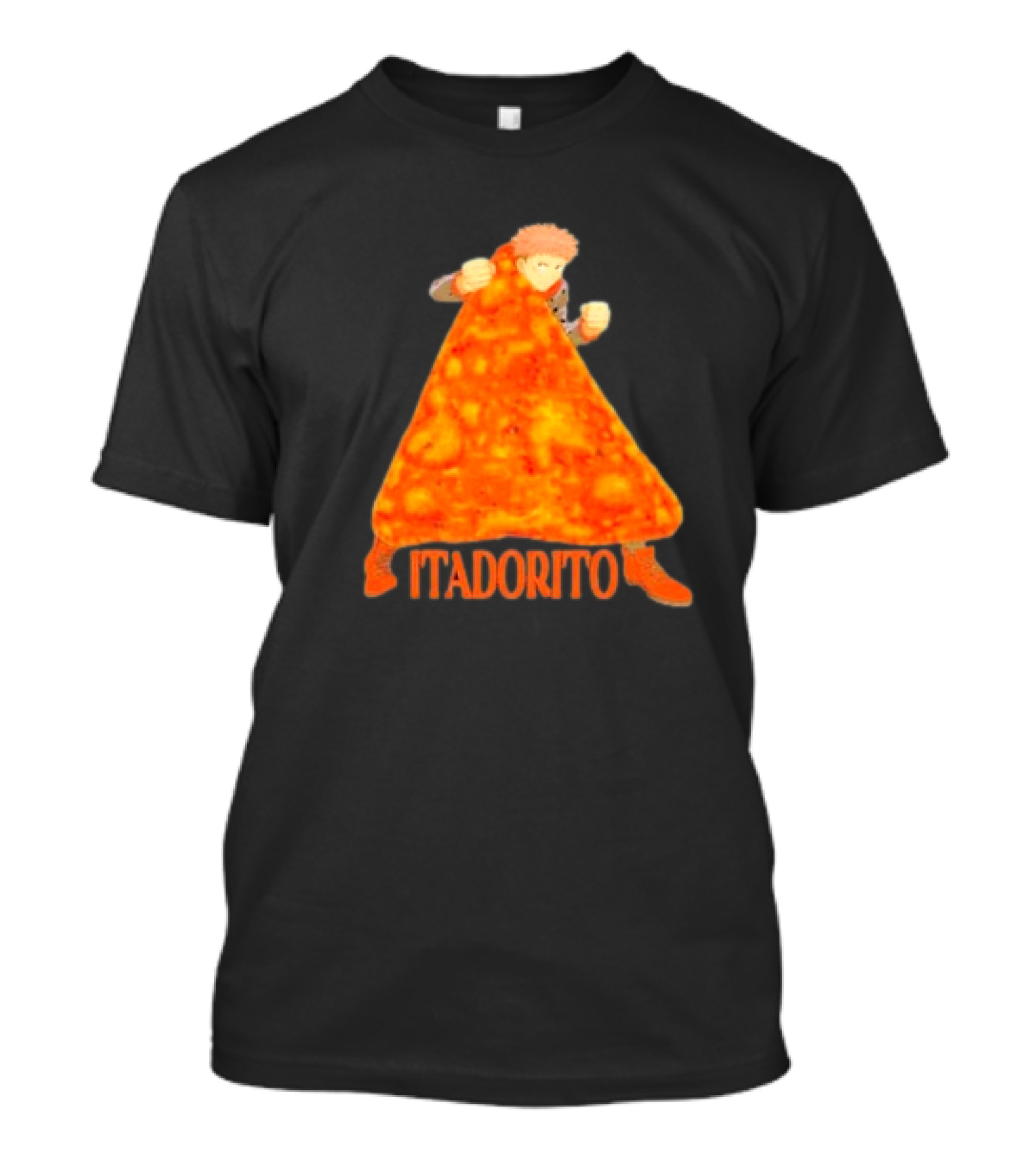 ItaDorito Jujutsu Kaisen Doritos Cheese Nachos Mashup T-Shirt