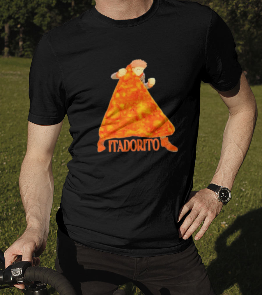 ItaDorito Jujutsu Kaisen Doritos Cheese Nachos Mashup T-Shirt