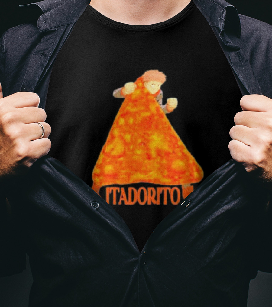 ItaDorito Jujutsu Kaisen Doritos Cheese Nachos Mashup T-Shirt