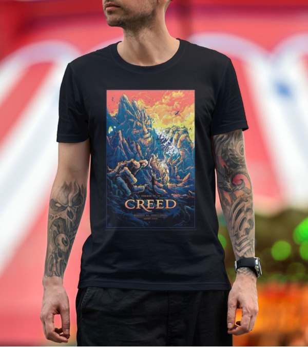 Premium T-Shirt: Summer of '99 Creed Xfinity Center Mansfield MA August 21 T-Shirt Summer of '99 Creed Xfinity Center Mansfield MA August 21 T-Shirt