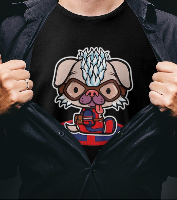 Dogpool Kawaii Hello Kitty Crossover T-Shirt