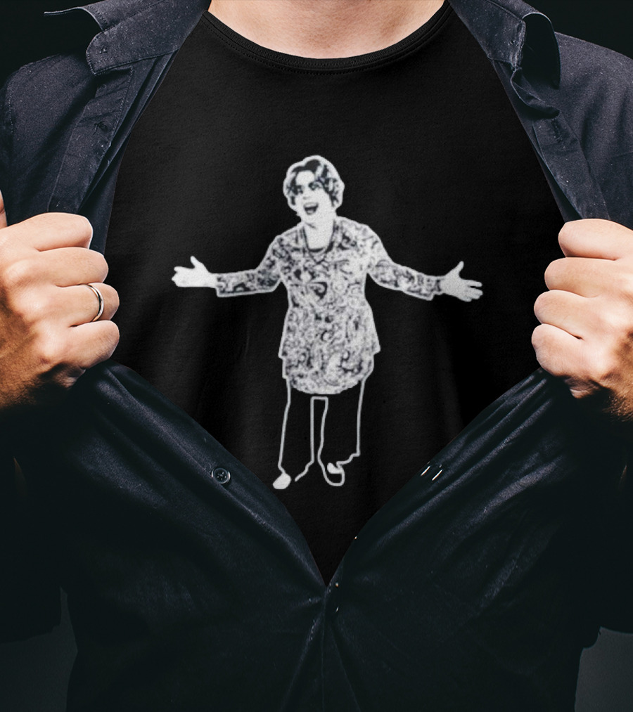 Nice To See You With Your Clothes On Elaine Dancing Arms Open Hug T-Shirt