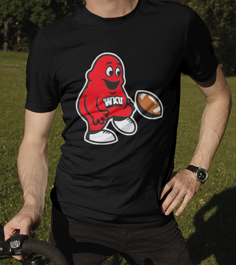 Western Kentucky Hilltoppers WKU Big Red Football Mascot T-Shirt