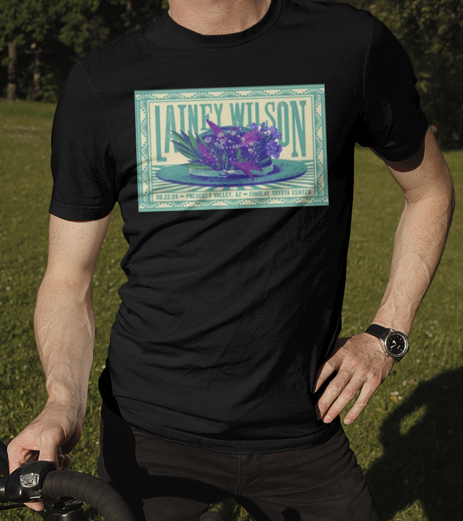 Lainey Wilson Prescott Valley AZ Findlay Toyota Center Aug 22 T-Shirt