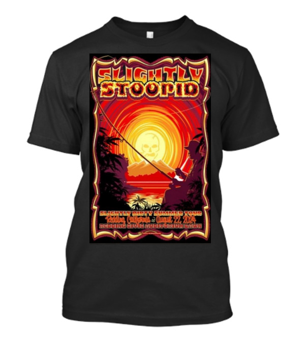 Slightly Stoopid Slightly Stoopid Summer Tour Redding Civic Auditorium August 22 T-Shirt