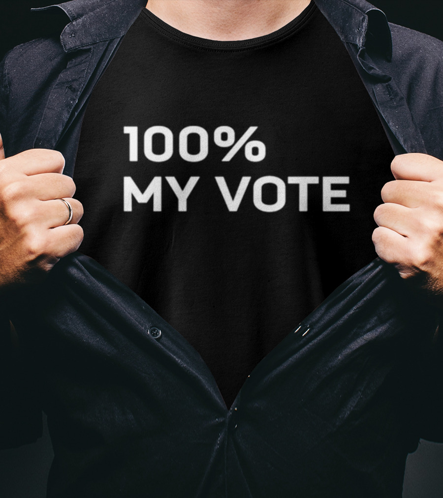 Amanda Gorman 100% My Vote T-Shirt