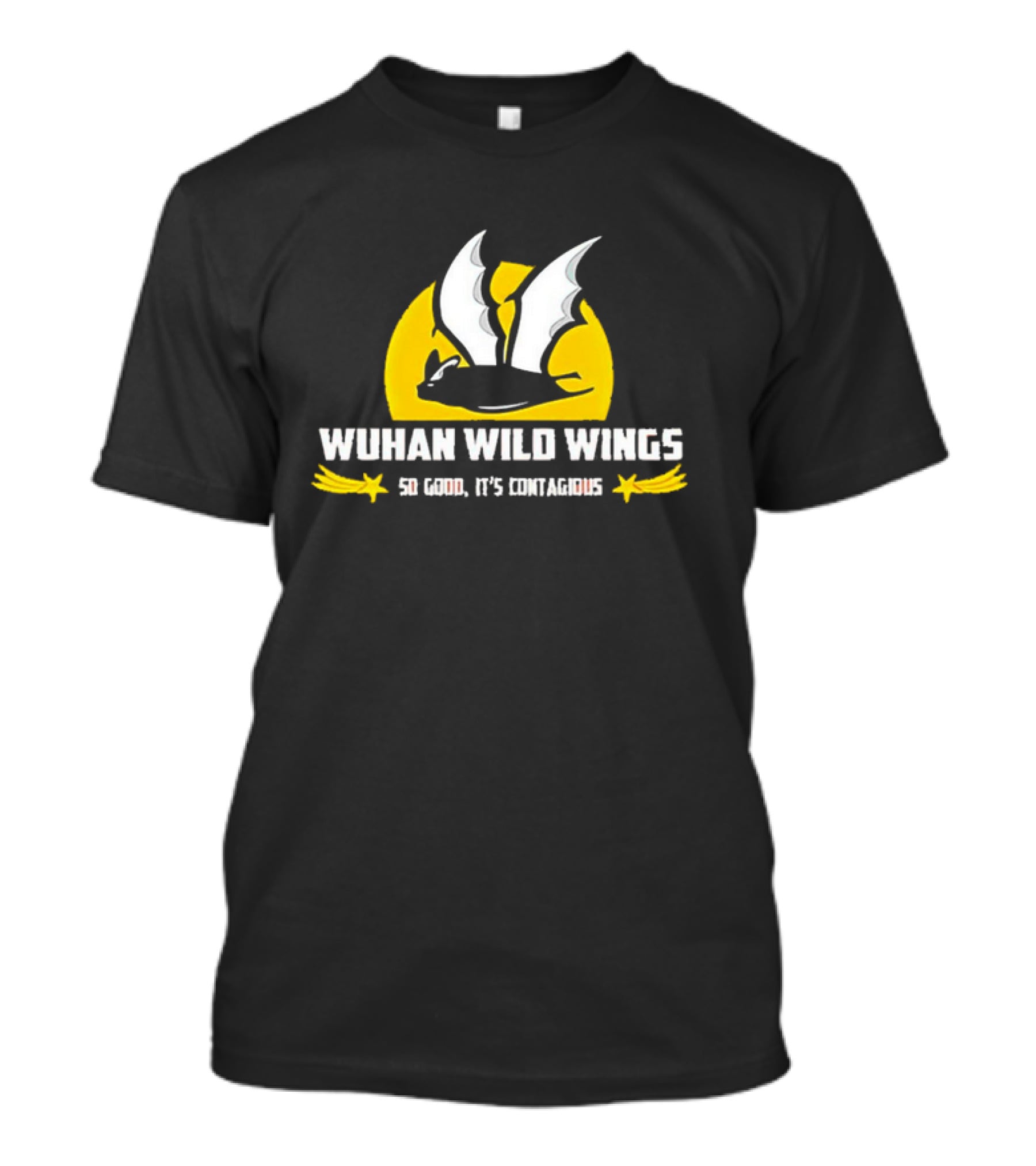 Wuhan Wild Wings So Good It's Contagious Bat T-Shirt