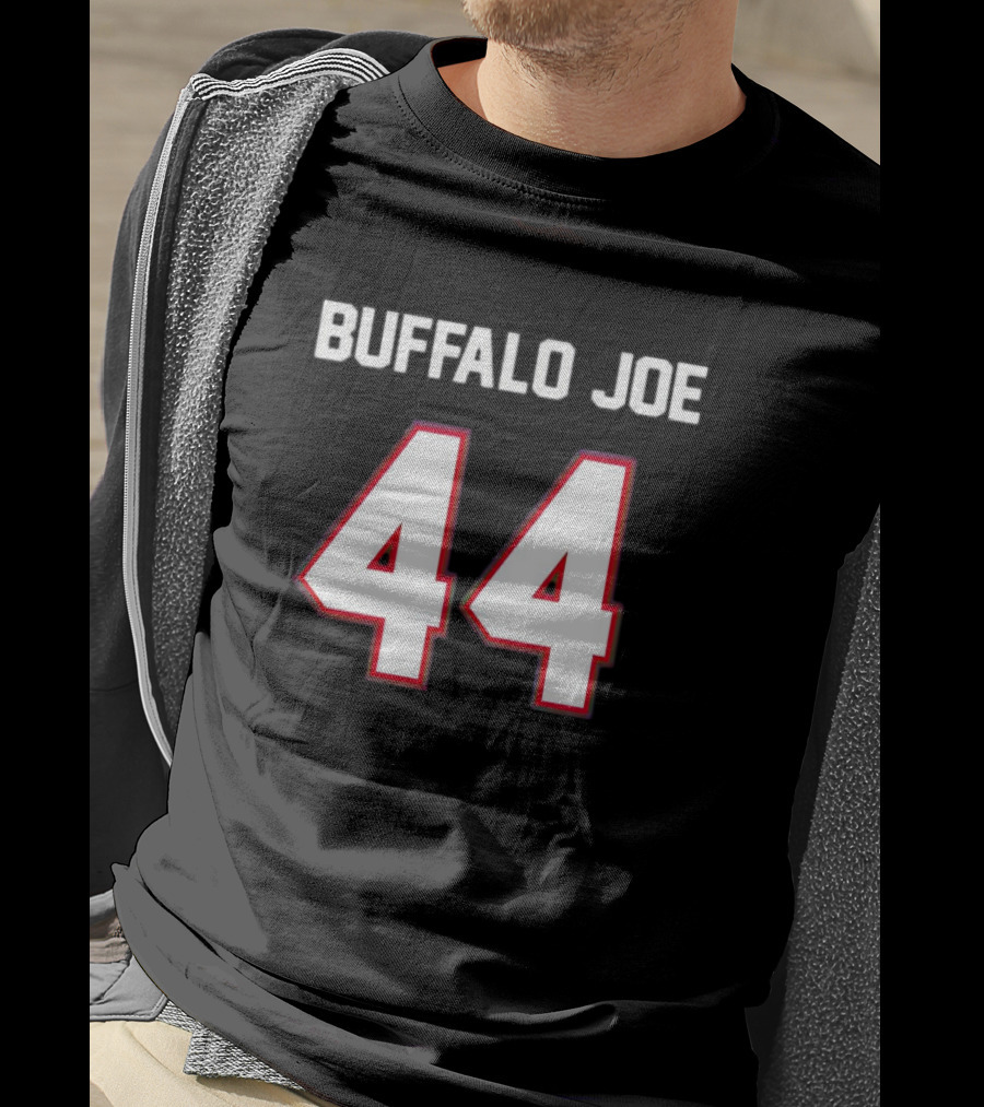Buffalo Joe 44 Sports Jersey Iconic Bold Number T-Shirt
