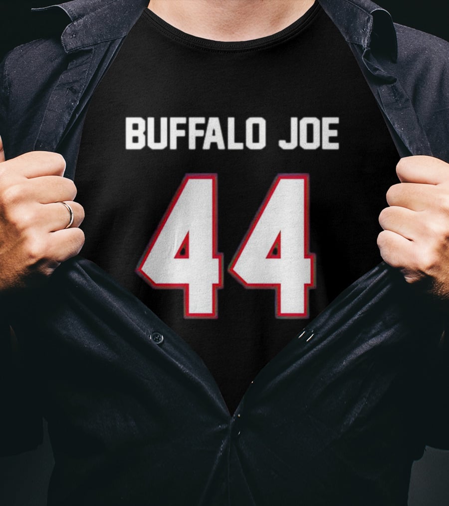 Buffalo Joe 44 Sports Jersey Iconic Bold Number T-Shirt