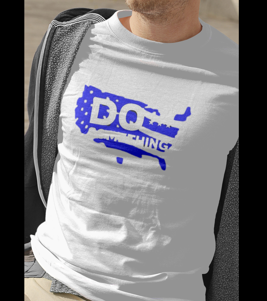 DO SOMETHING USA Flag Map T-Shirt
